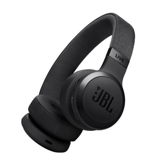 JBL Live 670NC Wireless On-Ear Noise Cancelling Headphones – 65H Playtime | سماعة جي بي ال لايف 670NC لاسلكية على الاذن مع الغاء ضجيج, تشغيل حتى 65 ساعة