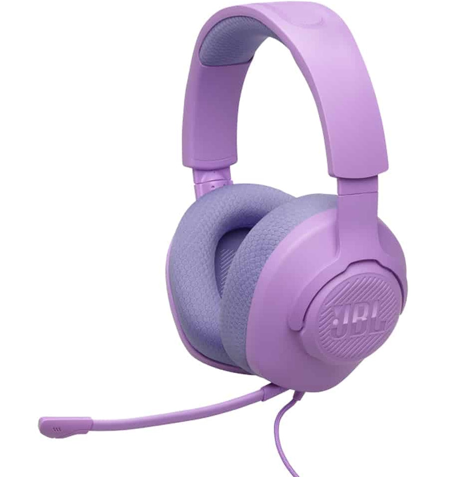 JBL Quantum 100M2 Wired Over-Ear Gaming Headset - سماعة الالعاب السلكية جي بي ال كوانتوم ام 2 فوق الاذن