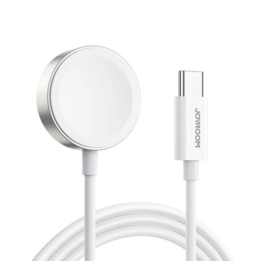 Joyroom Type C to iWatch Magnetic Charger 1.2M Fast & Compact - شاحن مغناطيسي من جوي روم 1.2 متر سريع وصغير الحجم