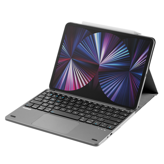 Momax Wireless Keyboard With Stand For iPad Air 5/4 And iPad 11 Pro - لوحة مفاتيح موماكس اللاسلكية مع حامل