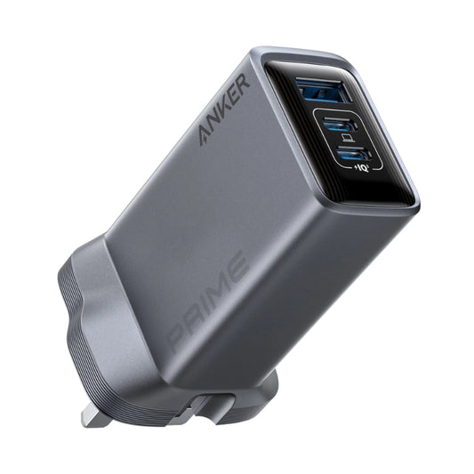 شاحن انكر برايم GaN ب 3 منافذ وبقدرة شحن 100 واط | Anker Prime GaN Charger 3 Ports, 100W