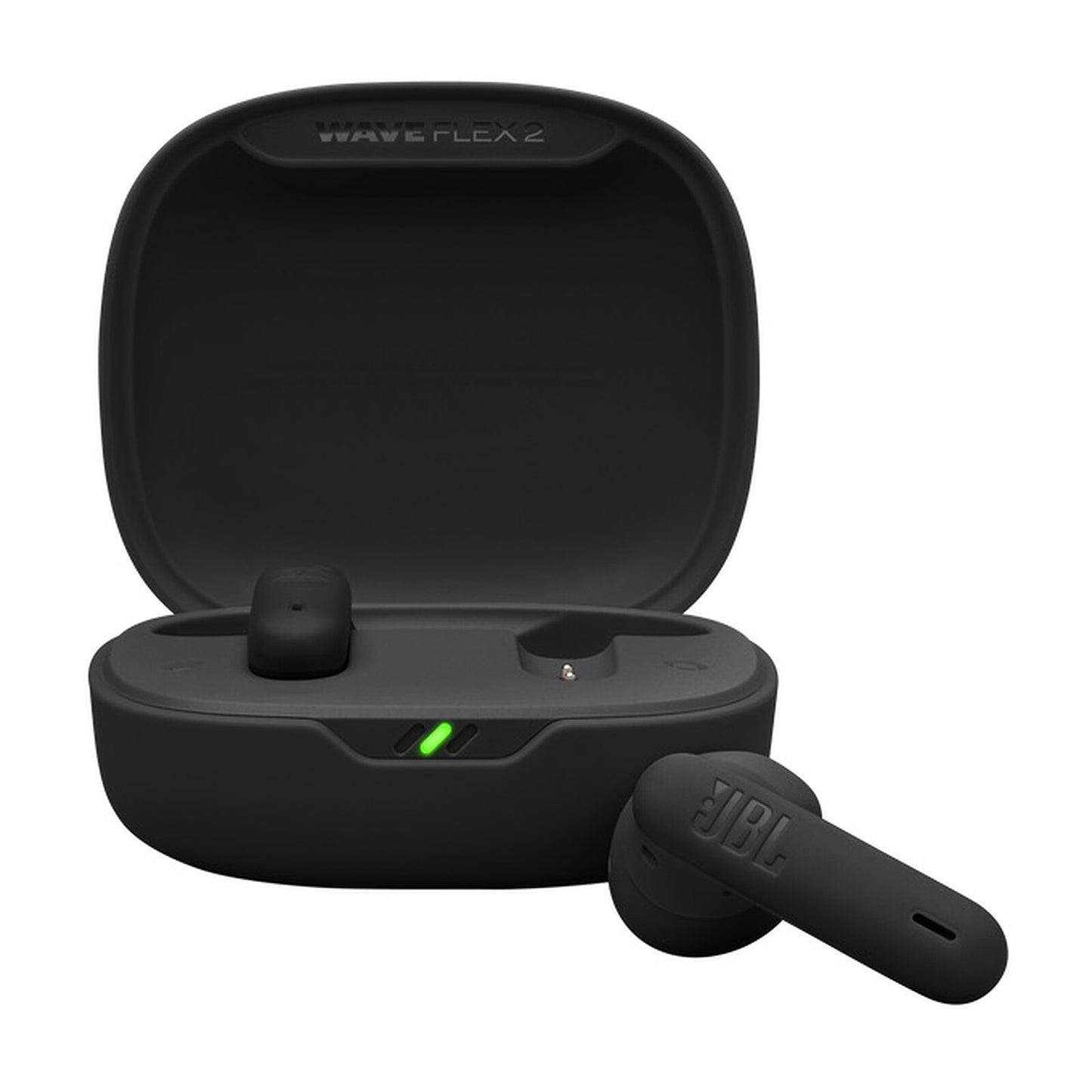 JBL Wave Flex 2 True Wireless Noise Cancelling Earbuds, 40H Playtime - Black | سماعات جي بي ال ويف فلكس 2, لاسلكية داخل الاذن, تشغيل حتى 40 ساعة