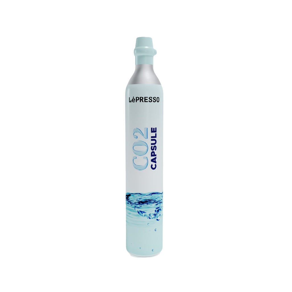 LePresso CO2 Capsule 0.6L for Sparkling Water & Drinks - كبسولة LePresso CO2 لتصنيع المياه الغازية 0.6 لتر