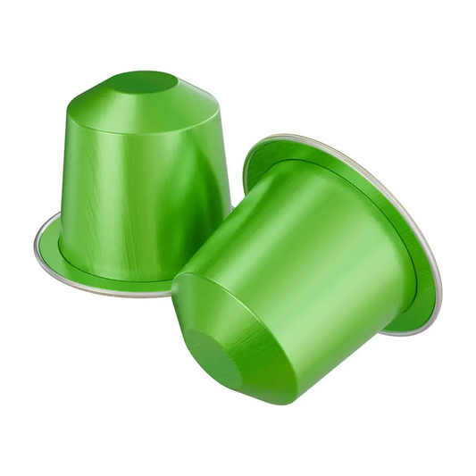 Lepresso Mudcake Blended Coffee Capsules Green - كبسولات ليبريسو ماد كيك بليند 10 كبسولات خضراء
