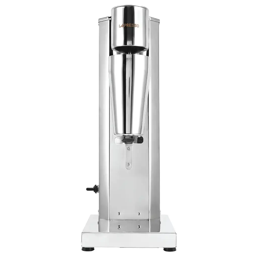 Çêkera Şîrkêşana LePresso Frosty Whip bi Kontrola Leza Dual Gear - Zîv