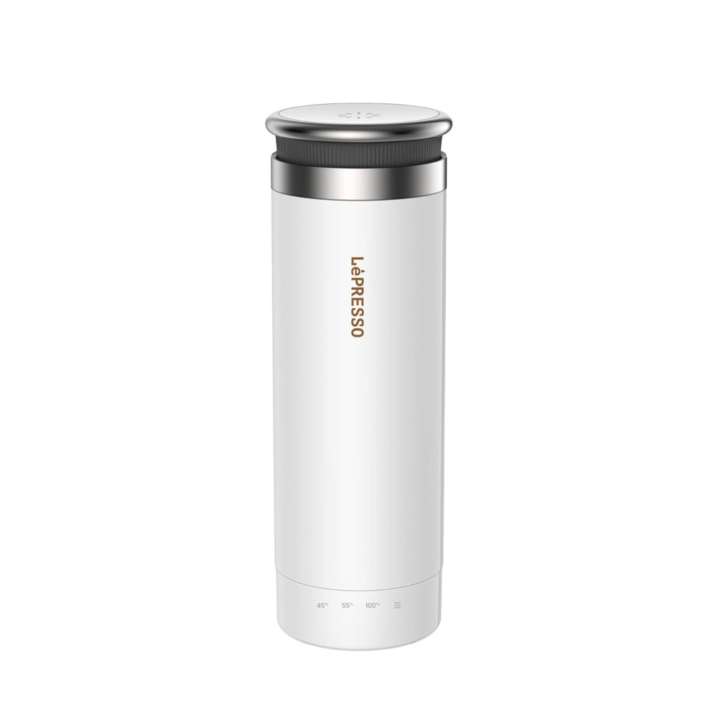 LePresso 300ml Portable Car Kettle 12V, 96W, Temp Control - غلاية Lليبريسو محمولة 300 مل بفتحة سيارة وتحكم حراري