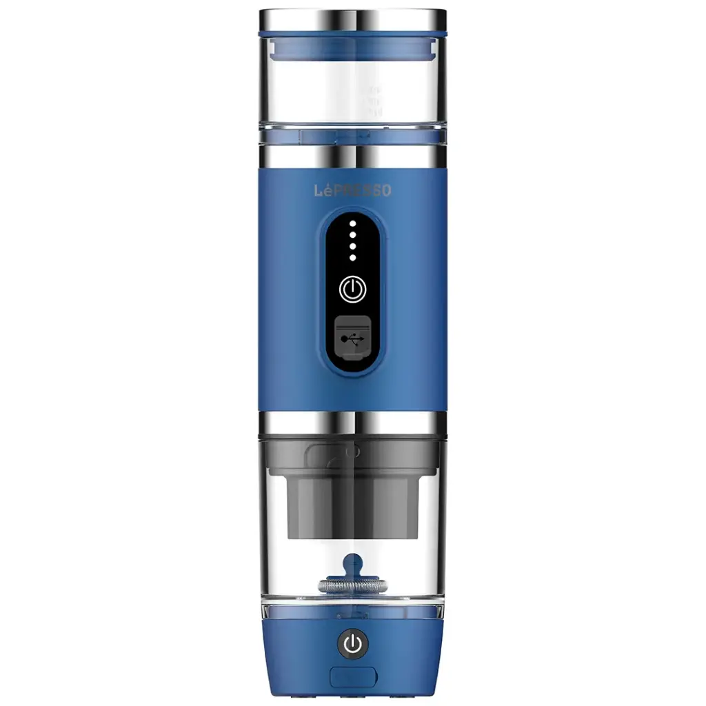 ماكينة قهوة ليبريسو بورتا بريو المحمولة 4 في 1 مع خفاقة حليب | LePresso Portabrew 4-in-1 Portable Coffee Machine With Milk Frother