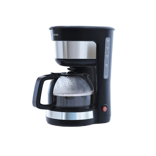 LePresso Drip Coffee Maker with Glass Carafe 1.25L 1000W - ماكينة تحضير القهوة بالتقطير من ليبريسو إبريق زجاجي سعة 1.25 لتر، 1000 واط