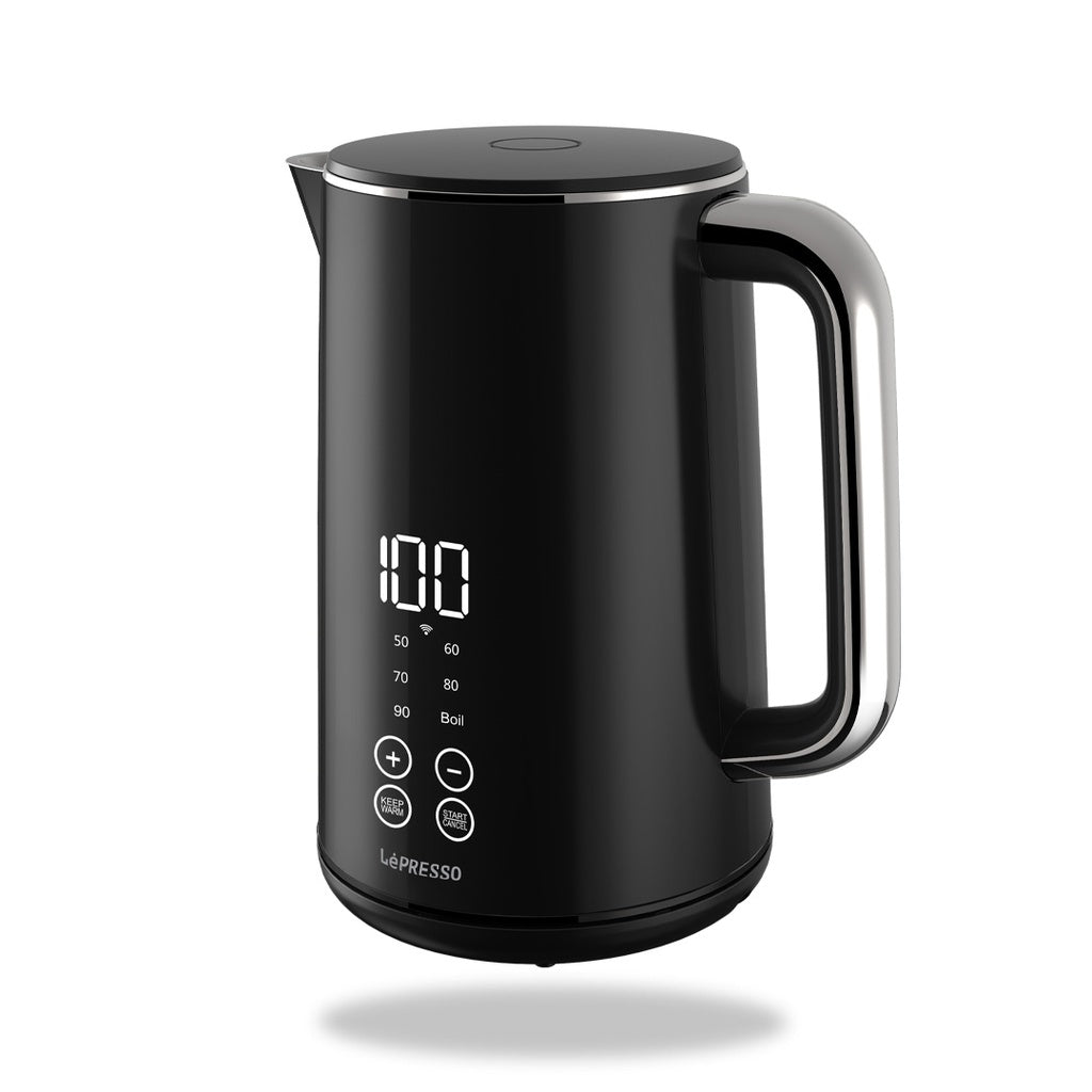 LePresso 1.7L Smart Kettle with Touch & App Control - غلاية ليبريسو الذكية 1.7 لتر بشاشة لمس وتحكم ذكي