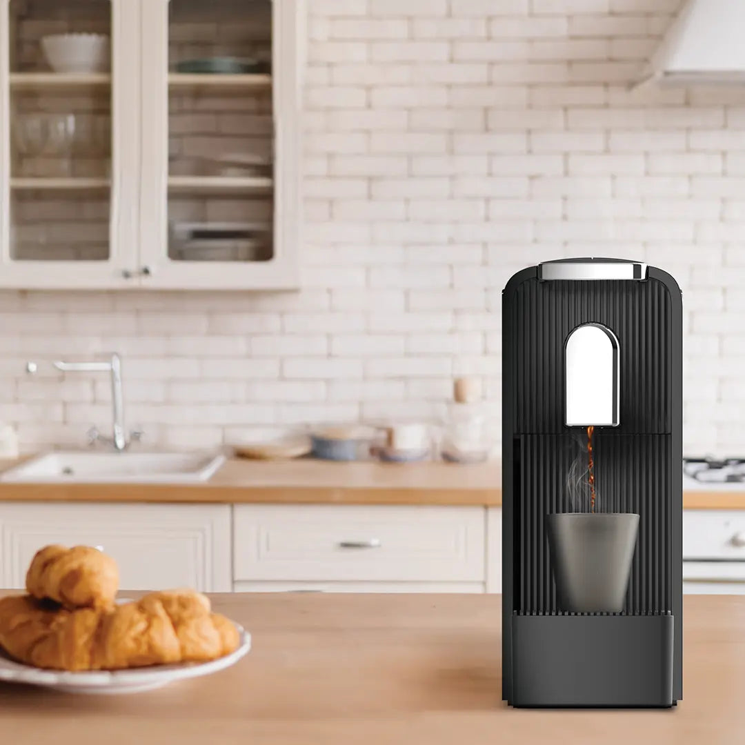 Makîneya Espressoyê ya LePresso Baristo - Reş