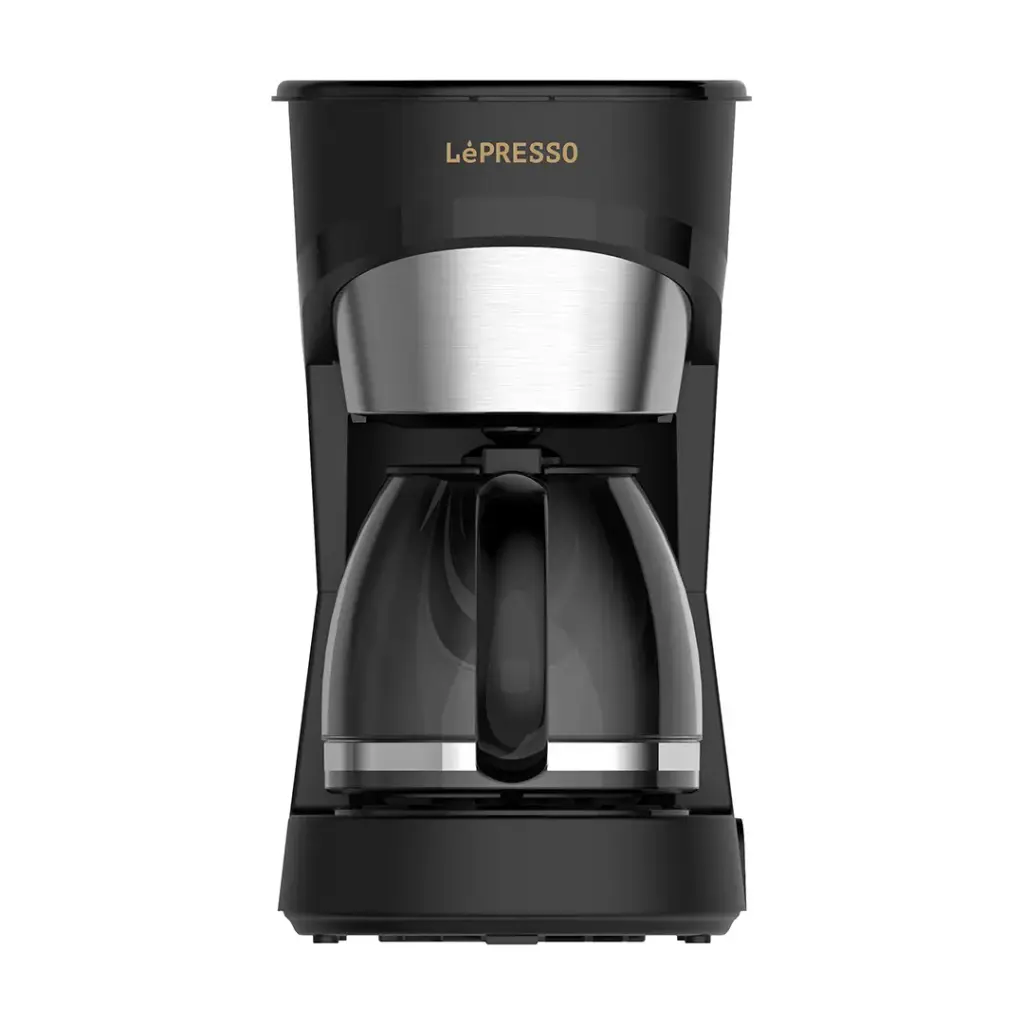 Lepresso Drip Coffee Maker Black - آلة تحضير القهوة ليبريسو بقوة 900 واط