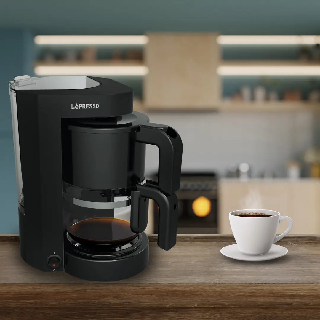 Lepresso 2-in-1 Coffee and Tea Maker 750ml -  ماكينة تحضير القهوة والشاي 2 في 1 من ليبرسو  750 مل