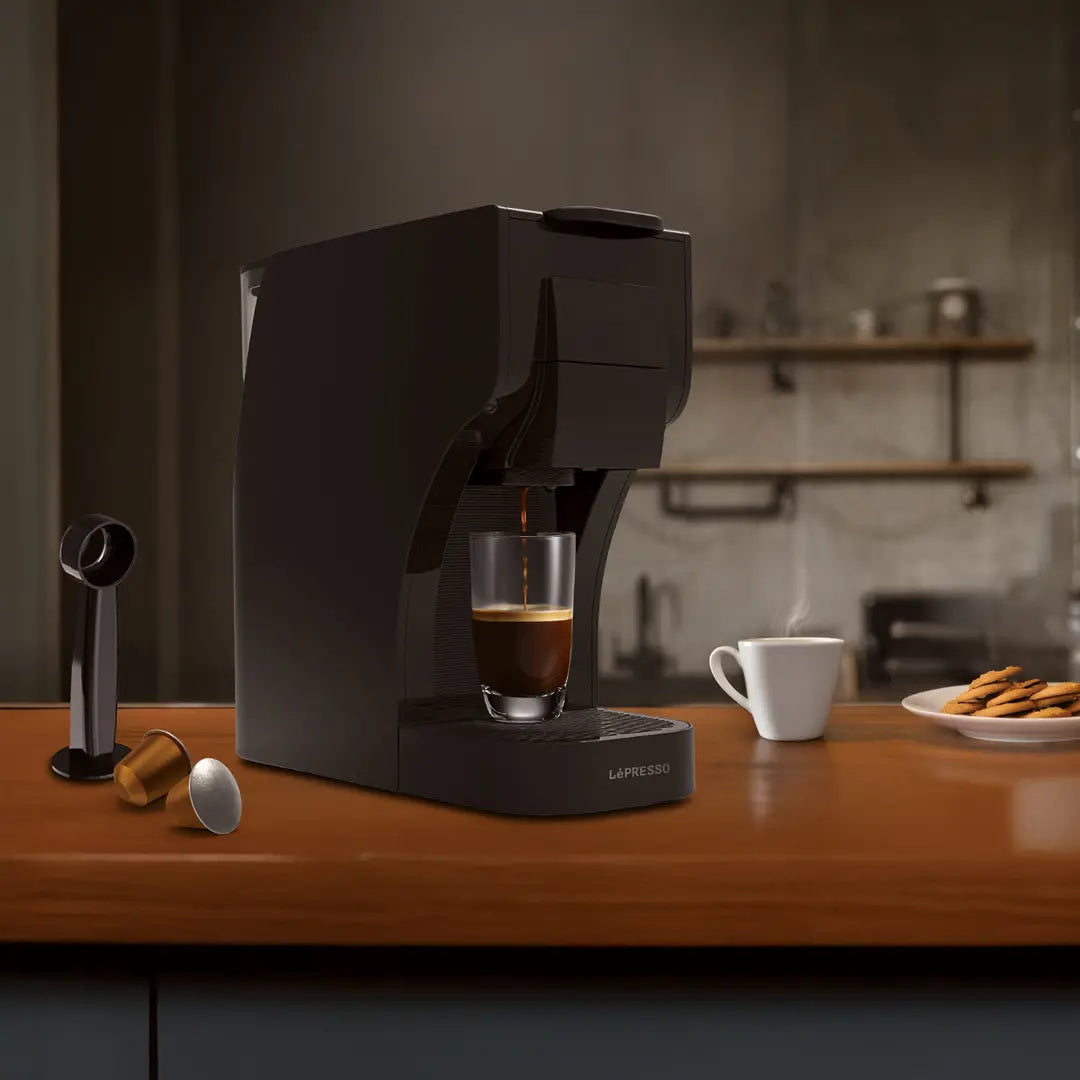 ماكينة القهوة ليبريسو متعددة الكبسولات - اسود | LePresso Multi-Capsule Coffee Machine - Black