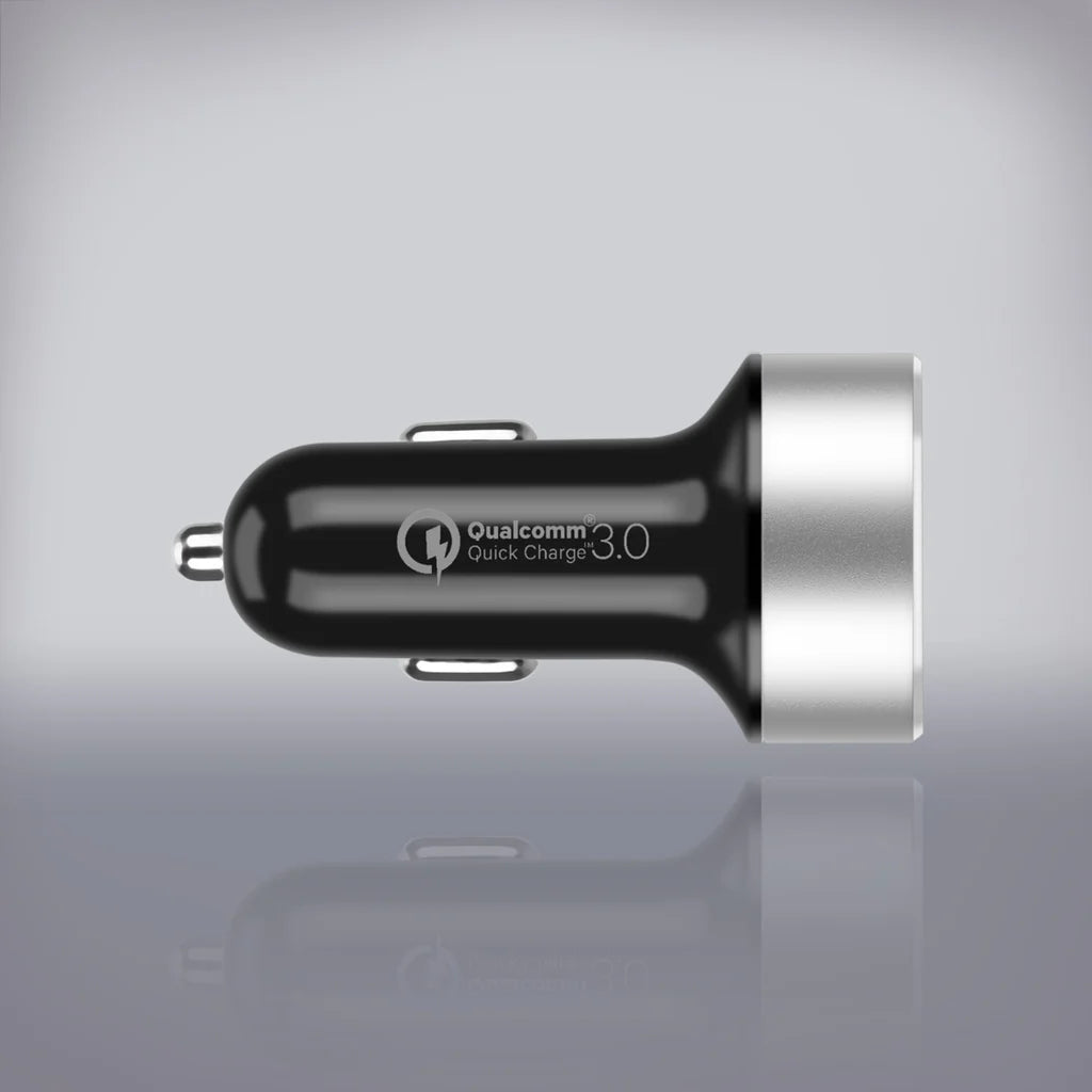 Momax USB Qualcomm 3.0 Fast Car Charger - شاحن سيارة سريع موماكس يو اس بي كوالكوم 3.0