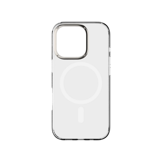 Momax Clear Magnetic Case for iPhone 16 Pro Max - غطاء موماكس شفاف مغناطيسي لهاتف ايفون 16 برو ماكس
