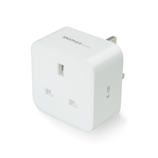 Momax IoT Power Plug - القابس الذكي موماكس IoT بور بلاج  – تحكم عن بُعد بمقبس Wi-Fi ومراقبة استهلاك الطاقة