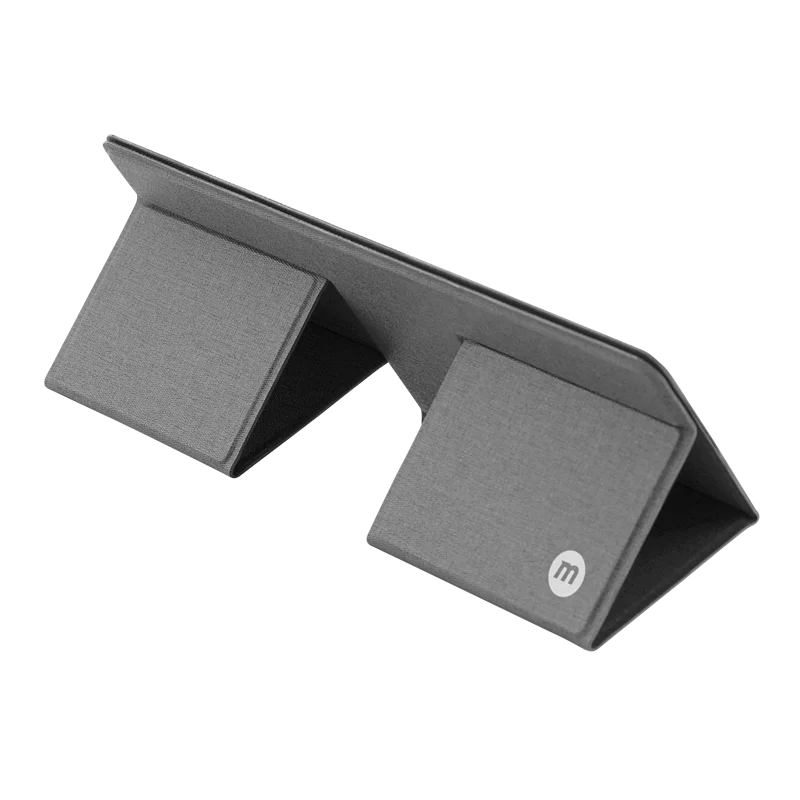 Momax HS2E Fold Smart Travel Laptop Stand - حامل لابتوب قابل للطي من موماكس, قاعدة كمبيوتر محمول ذكية للسفر والعمل المكتبي