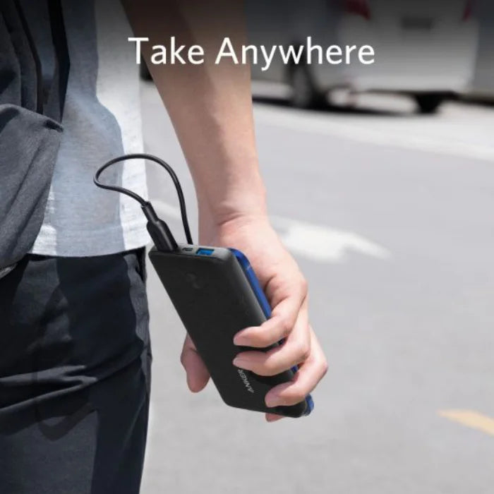 ANKER PowerCore III Sense 10000mAh 20W max output - باور بانك انكر باور كور  بسعة 10000 ملي امبير