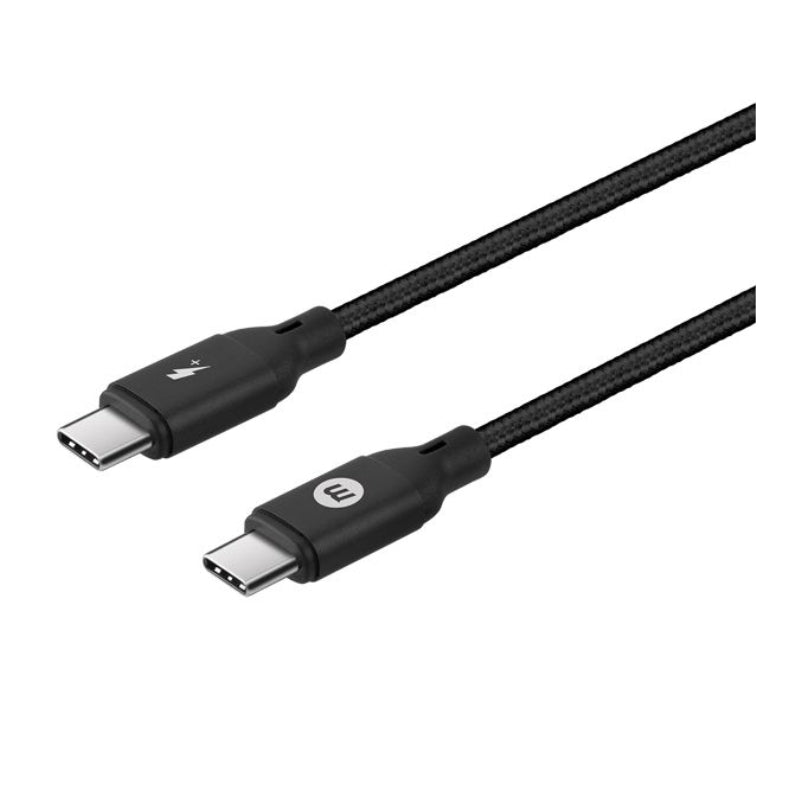 كيبل موماكس جو لينك تايب سي الى تايب سي بقدرة شحن 100 واط و طول 1.2 متر  | Momax GoLink USB-C to USB-C PD 100W Braided Cable (1.2M)