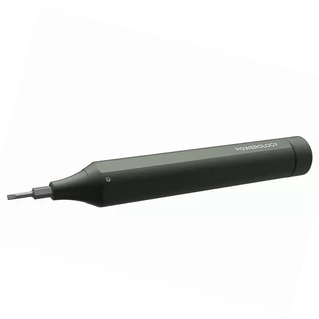 طقم مفكات باورولوجي, 22 رأس مفك مع تخزين داخلي مغناطيسي | Powerology 22 Bits Screwdriver Set with Internal Storage.