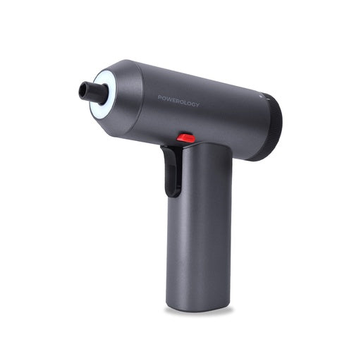 Powerology 30-in-1 Electric Screwdriver Gun Digital Display & 6-Speed Levels - مفك كهربائي باورولوجي 30 قطعة – متعدد السرعات بشاشة رقمية