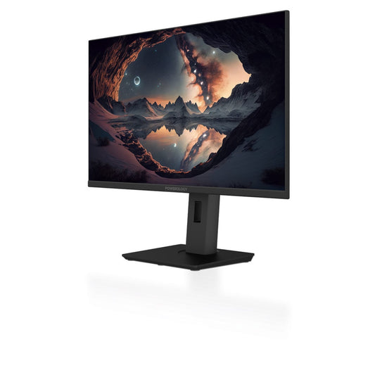 شاشة باورولوجي المكتبية 27 بوصة بدقة 4K مع اضائة RGB - اسود | Powerology 27" 4K Office Monitor with RGB Light – Black