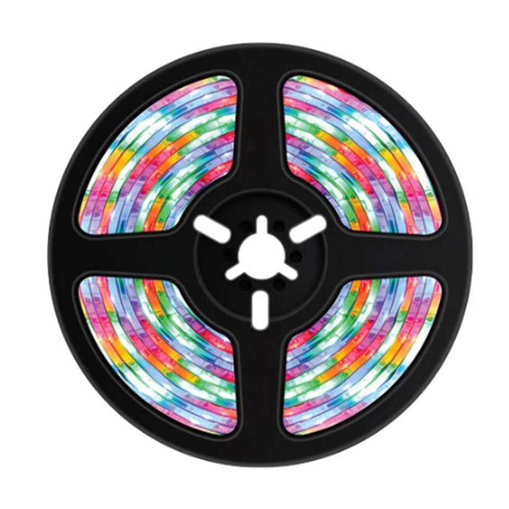 شريط اضائة RGB تفاعلي مع الصوت بطول 5 متر من بورودو, مع ريموت 44 مفتاح | Porodo Blue 16.4 Ft Sound Reactive RGB Strip Light with 44 Key Remote