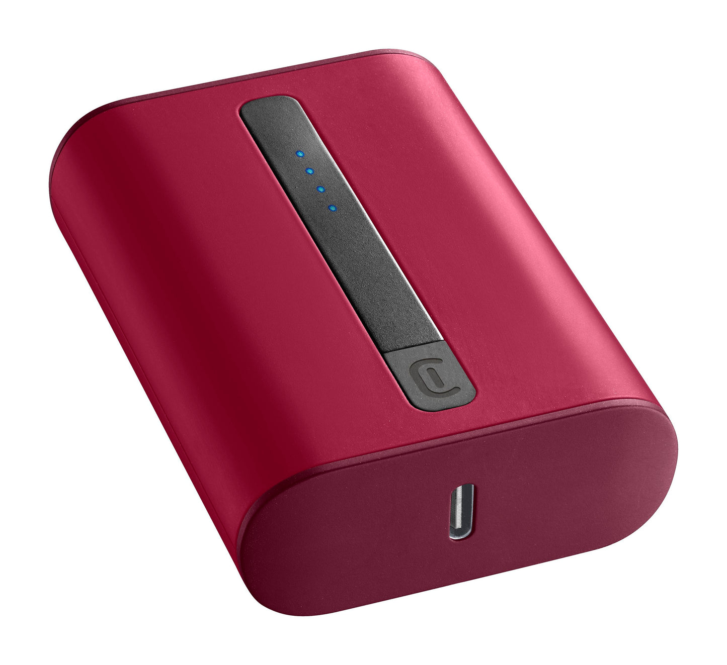 Cellularline Power Bank 10000mAh Thunder Extra Compact Fast Charger PD 20W - باور بانك بسعة 10000ميلي أمبير بقدرة 20 واط للشحن السريع من سيلولار لاين