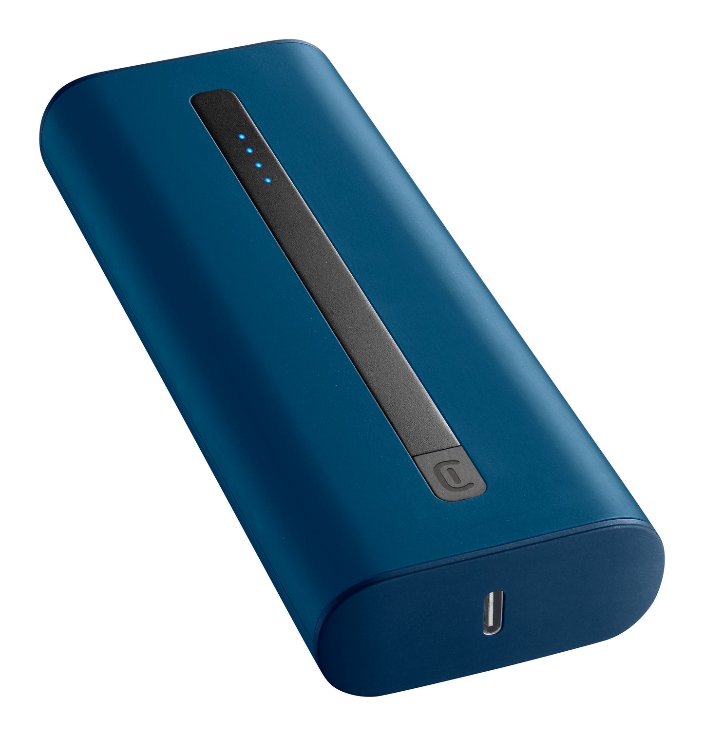 Cellularline Power Bank 20000mAh Thunder Extra Compact Fast Charger PD 20W - باور بانك بسعة 20000ميلي أمبير بقدرة 20 واط للشحن السريع من سيلولار لاين