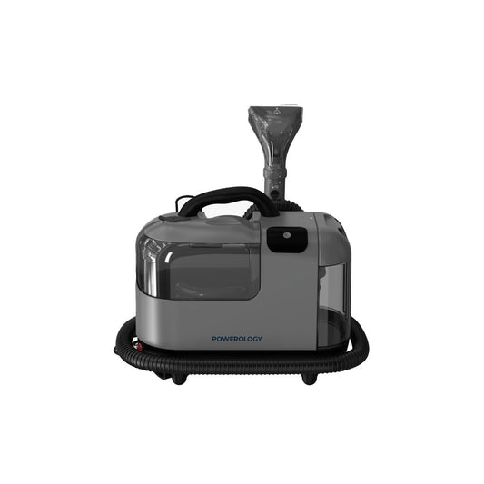 جهاز تنظيف السجاد والكنب من باورولوجي بقدرة 1200 واط - رمادي | Powerology Carpet & Upholstery Spot Cleaner 1200W - Grey