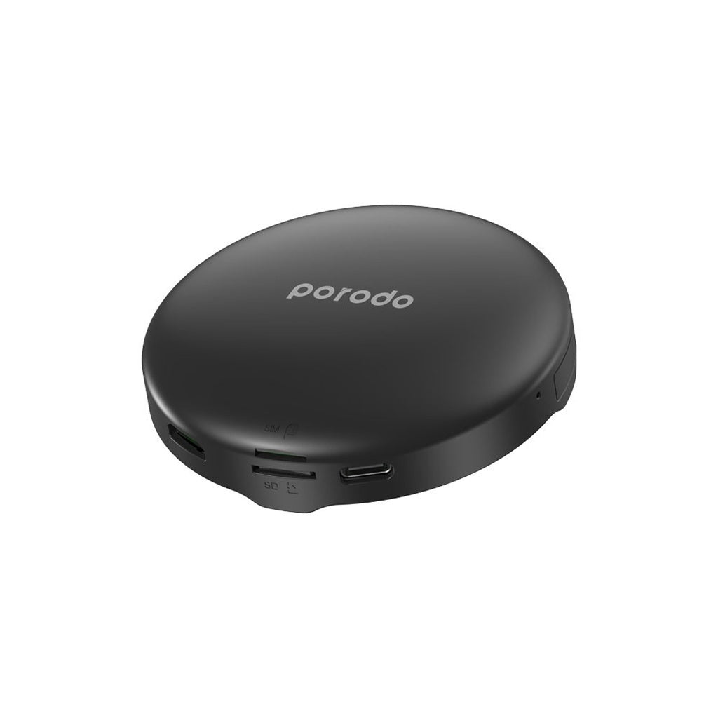 جهاز بورودو اندرويد 13 كار بلاي بوكس لاسلكي مع 4GB+64GB - اسود | Porodo Android 13 Wireless CarPlay Box 4GB+64GB – Black