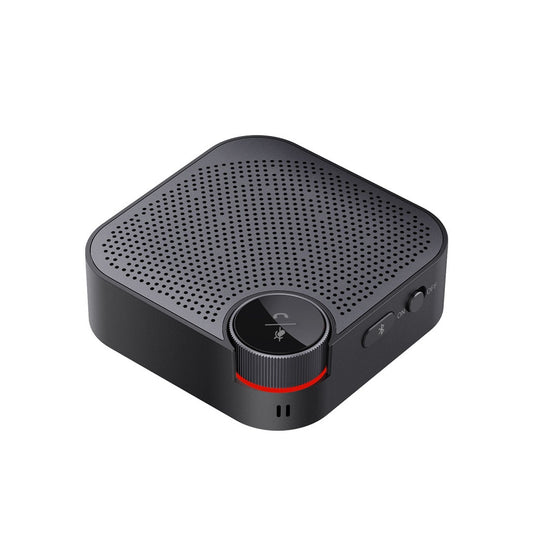 مكبر صوت بورودو للمؤتمرات بتقنية البلوتوث - اسود | Porodo Bluetooth Conference Speaker with 3M Talking Distance - Black