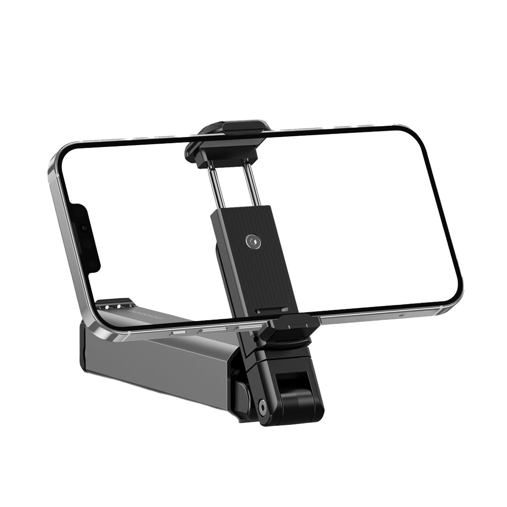 حامل هاتف محمول من بورودو - رمادي | Porodo Travel Portable Mobile Holder – Grey