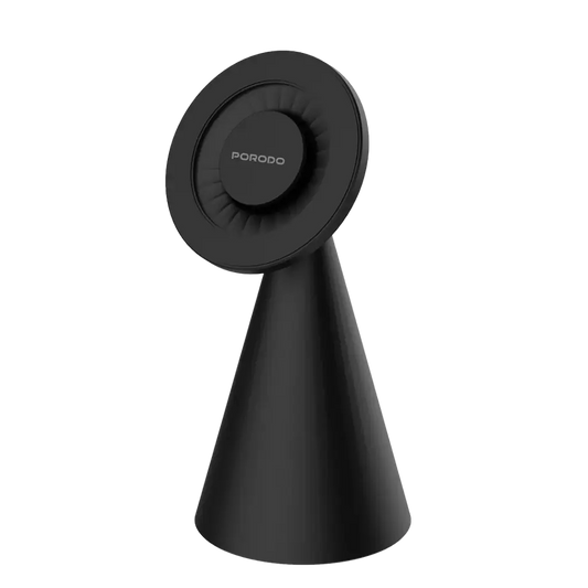 حامل جوال بورودو ماج سيف مغناطيسي قابل للتعديل - اسود | Porodo MagSafe Adjustable Mobile Phone Holder – Black