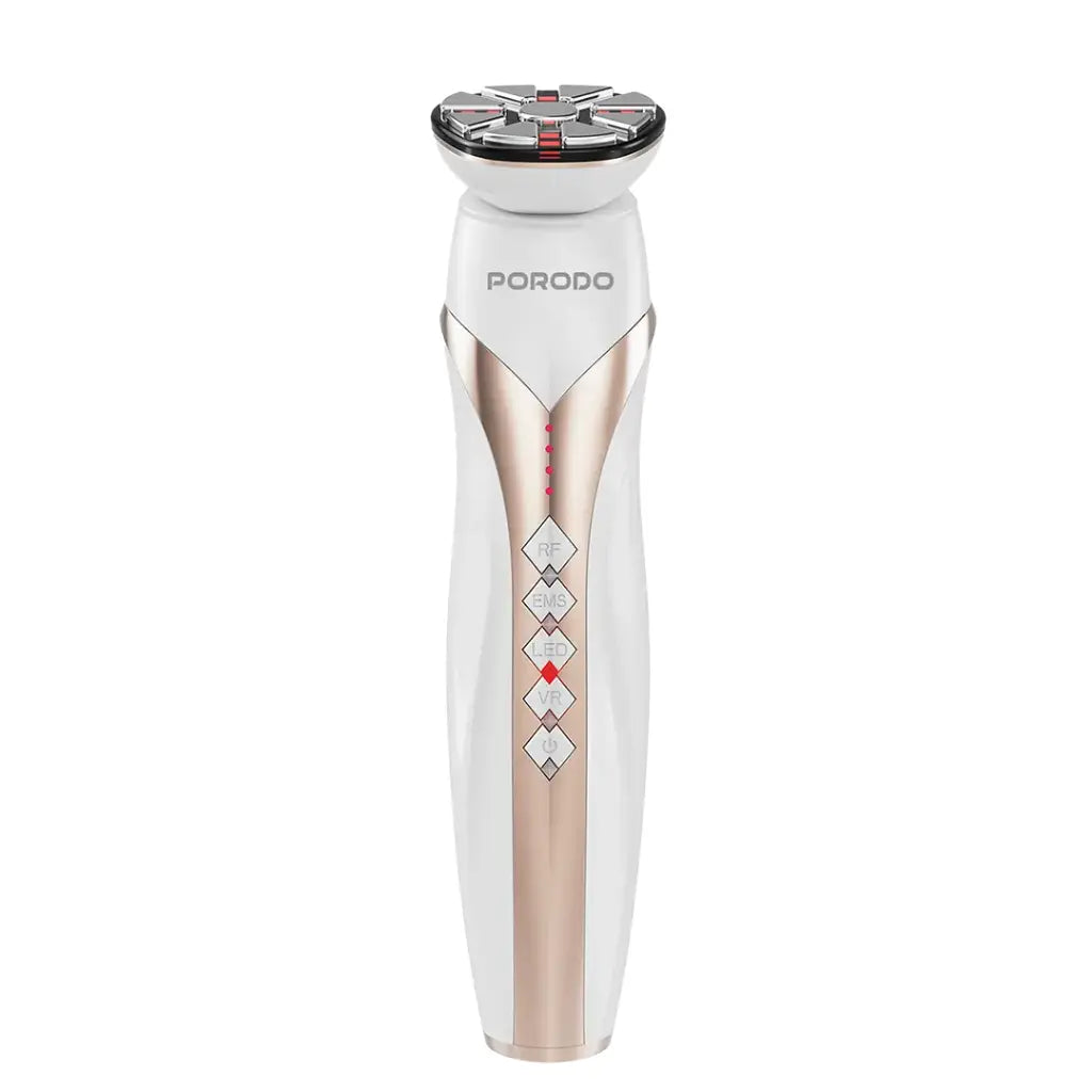 جهاز تجديد البشرة RF & EMS من بورودو - ابيض | Porodo RF & EMS Skin Rejuvenator - White