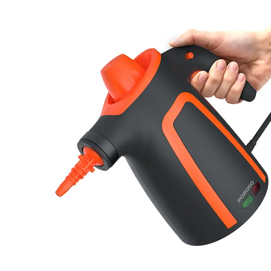 جهاز بخار لتنظيف متعدد الاسطح بقدرة 1050 واط من بورودو لايف ستايل - اسود | Porodo Lifestyle 1050W Detergent Steam Cleaner – Black
