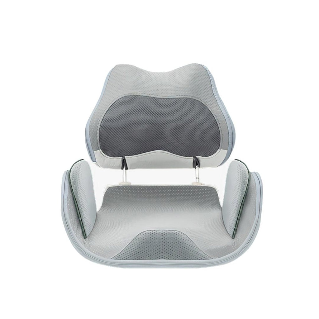 وسادة تدليك مع حرارة واهتزاز من بورودو لايف ستايل - رمادي | Porodo Lifestyle Massage Cushion with Heat & Vibration – Grey