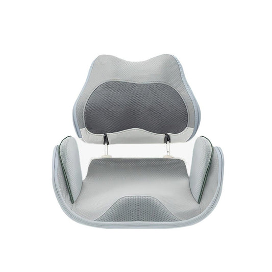 وسادة تدليك مع حرارة واهتزاز من بورودو لايف ستايل - رمادي | Porodo Lifestyle Massage Cushion with Heat & Vibration – Grey