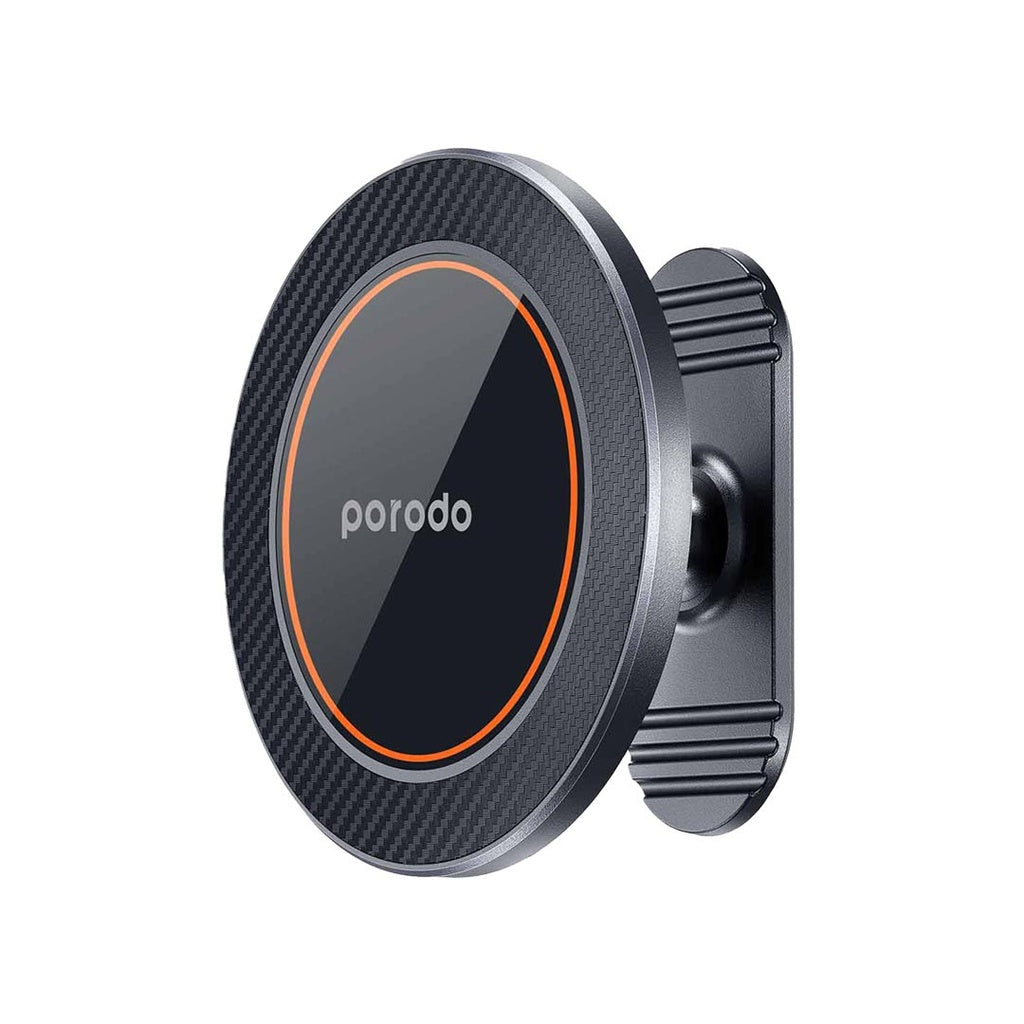 حامل هاتف ماجسيف مغناطيسي من بورودو - اسود | Porodo MagSafe Magnetic Phone Mount – Black