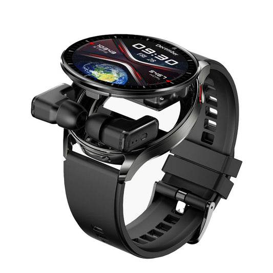 ساعة ذكية مع سماعات اذن من بورودو بالس | Porodo Pulse Smart Watch with Earbuds.