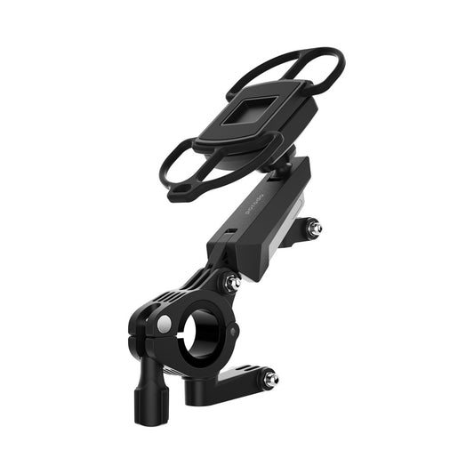 حامل الجوال للدراجات من بورودو بدوران 360 درجة - اسود | Porodo 360° Rotatable Bike Phone Mount – Black.