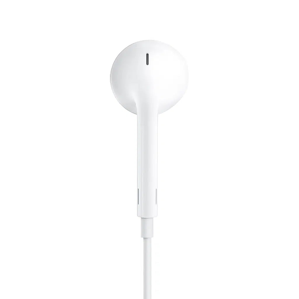 سماعات بورودو ساوندتيك ستيريو تايب سي مع مايكروفون عالي الوضوح - ابيض | Porodo Soundtec Stereo Earphones Type-C with High-Clarity Mic – White