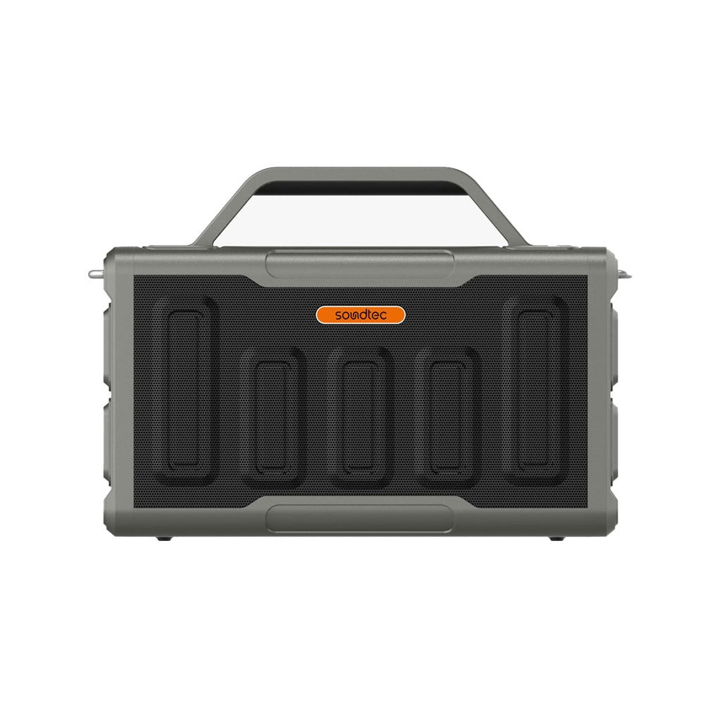 سبيكر بورودو ساوندتيك للحفلات بقدرة 100 واط - اسود | Porodo Soundtec TWS Party Speaker 100W - Black.