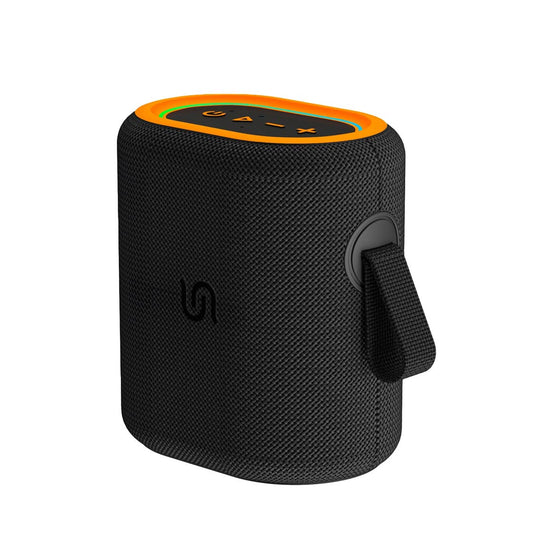 سبيكر بورودو ساوندتيك TWS بقوة 12 واط - اسود | Porodo Soundtec TWS Speaker 12W - Black.