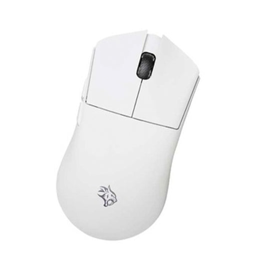ماوس بورودو جيمنج لايت فيذر 3 في 1 مع حساس PMW3395 ومفاتيح TTC - ابيض | Porodo Gaming 3in1 Lightfeather 7D Gaming Mouse PMW3395 with TTC Switch - White