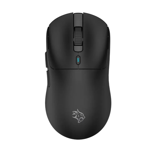 ماوس العاب لاسلكي فائق الخفة قابل للشحن من بورودو جيمنج - اسود | Porodo Gaming Rechargeable Ultra-lightweight Wireless Gaming Mouse - Black