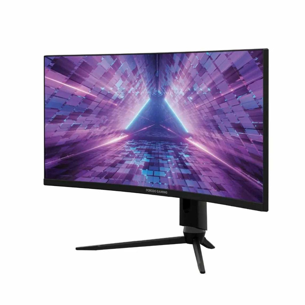 شاشة العاب منحنية الترا وايد 34 بوصة من بورودو جيمنج بمعدل تحديث 144Hz - اسود | Porodo Gaming Ultra Wide Curved Gaming Monitor 34" 144Hz – Black