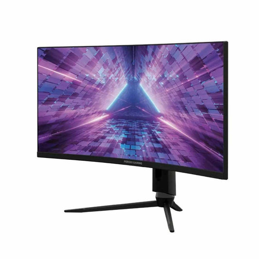 شاشة العاب منحنية الترا وايد 34 بوصة من بورودو جيمنج بمعدل تحديث 144Hz - اسود | Porodo Gaming Ultra Wide Curved Gaming Monitor 34" 144Hz – Black