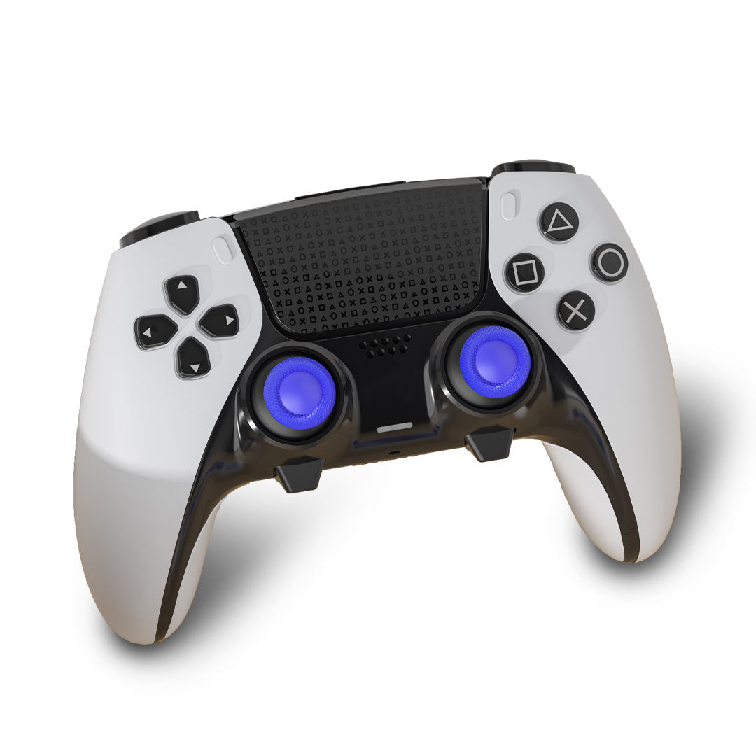 مجموعة بورودو جيمنج 8 في 1 لاذرع تحكم PS5 Edge, اغطية عصي + ازرار خلفية | Porodo Gaming PS5 Edge Controller 8 in 1 Thumb Stick Caps + Back Buttons Combo