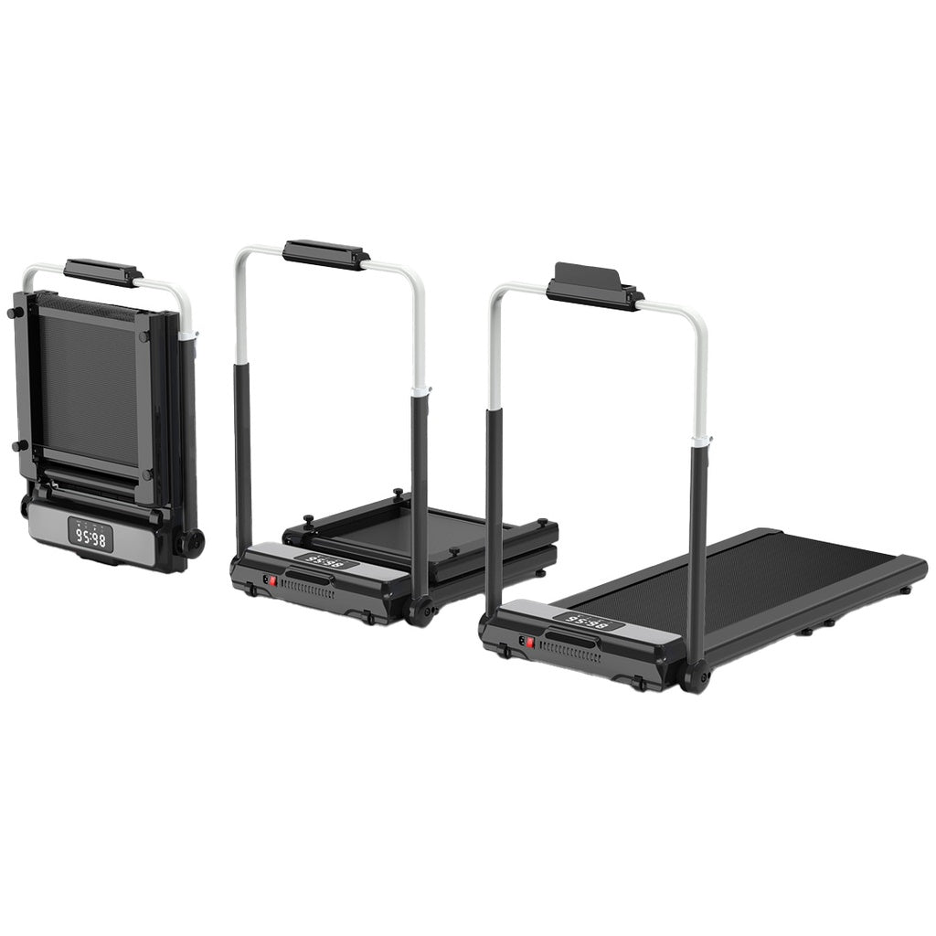 جهاز مشي قابل للطي من باورولوجي بقوة 2.0HP مع حمولة قصوى 120 كجم - اسود | Powerology 2.0HP Foldable Treadmill Max Load 120KG – Black